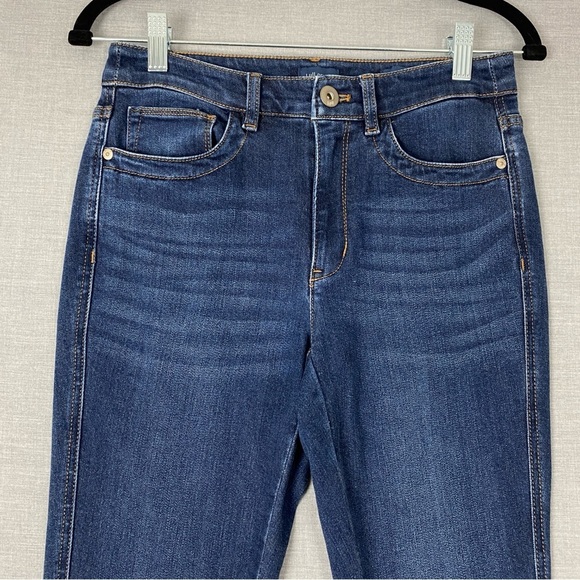 J. Jill Blue High Rise Boot Cut Jeans - Picture 2 of 10